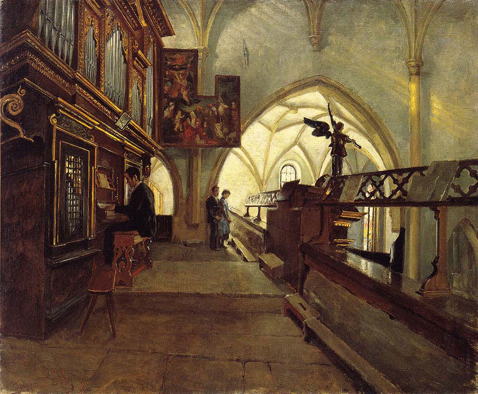 On the Church Choir of the Lienzer Parish Church Saint Andra